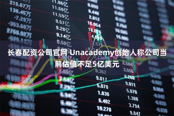 长春配资公司官网 Unacademy创始人称公司当前估值不足5亿美元